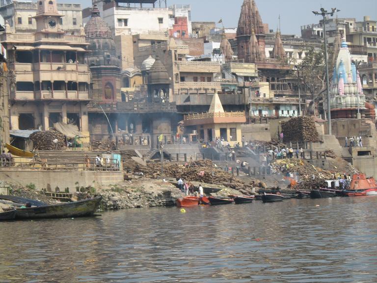 "Imagine distilling life into its essential raw reality and taking it to the edge of a cliff and that is the holy city of Varanasi"